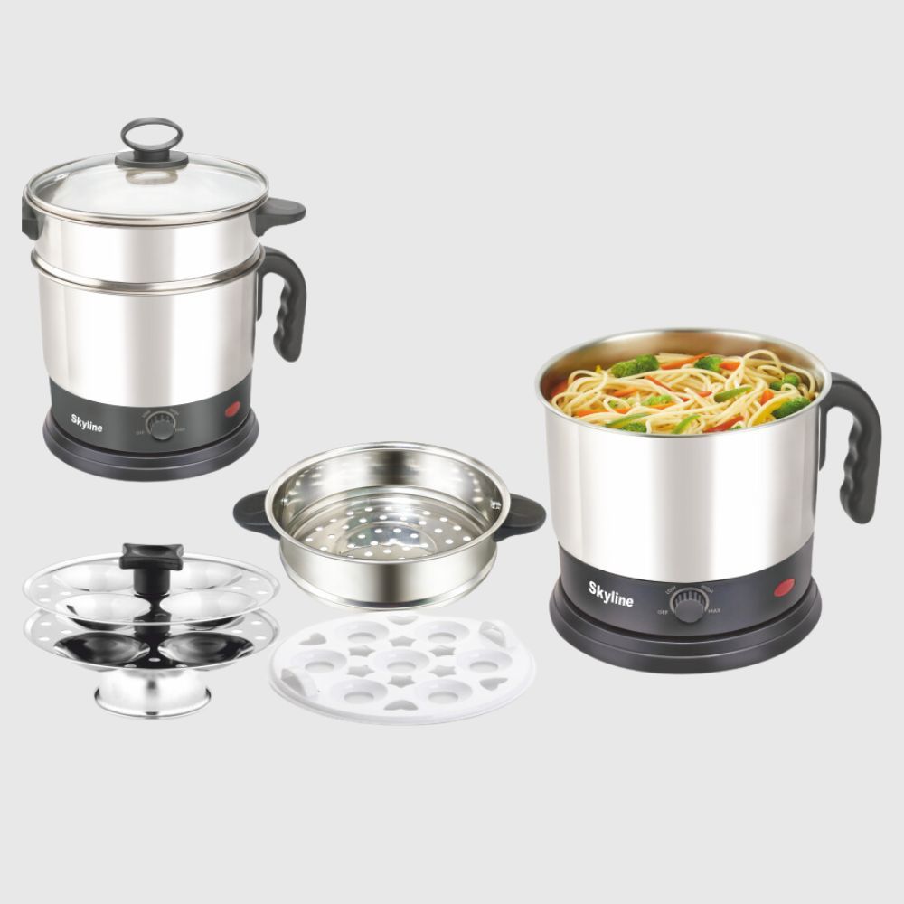 Skyline 1.7L 1500W All-in-One Multipurpose Kettle – Perfect for